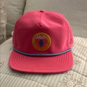 Melin Coronado Hydro Neon Collection Pink Cap with Logo
